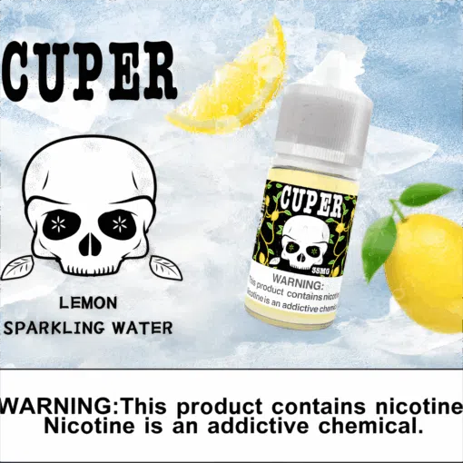 檸檬氣泡水 CUPER電子煙油 酷柏系列小煙油 30ml/35mg 台灣電子煙推薦