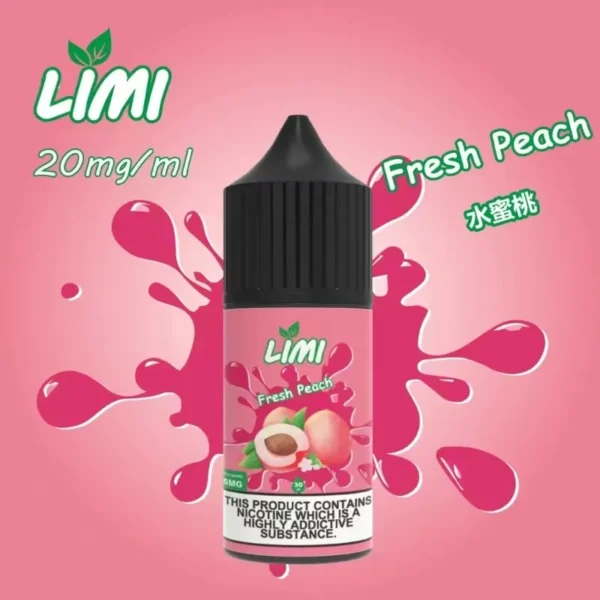 LIMI 烟油 水蜜桃 LIMI煙油 30ML/40MG 進口小煙煙油推薦 711到付