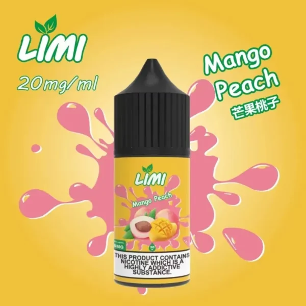 LIMI 烟油 芒果桃子 LIMI煙油 30ML/40MG 進口小煙煙油推薦 711到付